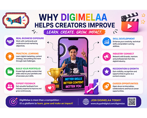 Why DigiMelaa helps creators improve skills and career growth