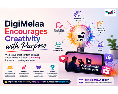 DigiMelaa encourages creativity with purpose and real impact