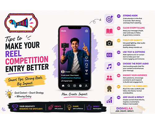 Tips to make your reel competition entry better with DigiMelaa