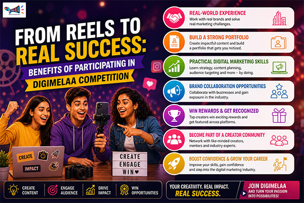 From Reels to Real Success: Benefits of Participating in DigiMelaa Competition