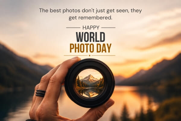 Skypath Digital wishes you a Happy World Photo Day, celebrating photos that tell a story and stay with people.